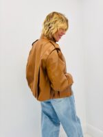 Veste Simili Cuir Col Entonnoir – Image 6