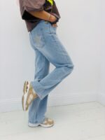 Jean Wide Leg Étoiles aux Poches