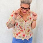 Chemise Fluide Imprimé Floral Lumineux Esprit Romantique