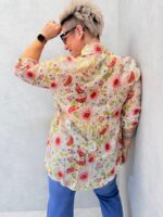 Chemise Fluide Imprimé Floral Lumineux Esprit Romantique – Image 2