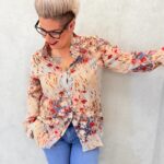 Chemise Fluide Imprimé Floral Aquarelle Esprit Élégant