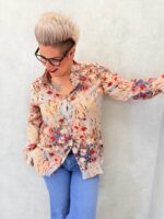 Chemise Fluide Imprimé Floral Aquarelle Esprit Élégant