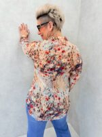 Chemise Fluide Imprimé Floral Aquarelle Esprit Élégant – Image 2