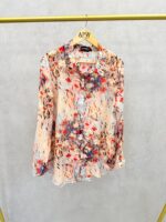 Chemise Fluide Imprimé Floral Aquarelle Esprit Élégant – Image 4