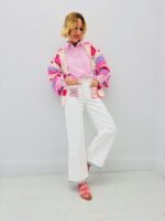 Veste Crochet Patchwork Multicolore – Image 3