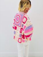 Veste Crochet Patchwork Multicolore – Image 5