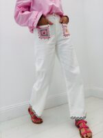 Jean Blanc Broderies Poches Esprit Bohème