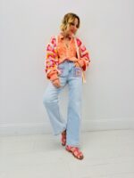 Veste Crochet Patchwork Multicolore Bohème – Image 6