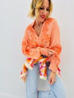 Blouse Brodée Bohème En Coton Léger – Image 3