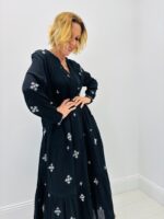 Robe Longue Brodée Coton - GOA – Image 5