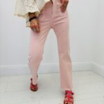 Jean Flared Taille Haute Denim Moderne