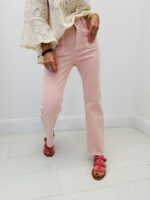 Jean Flared Taille Haute Denim Moderne