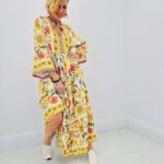 Robe Longue Imprimée Bohème Fleurie