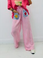 Pantalon Rayé Large Sun & Love – Image 3