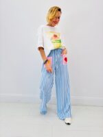 T-Shirt Crop Imprimé Strawberry Matcha – Image 6