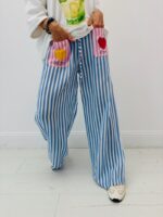 Pantalon Rayé Large Sun & Love – Image 6