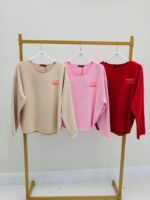 Sweat En Coton Happy Happy Esprit Casual Chic – Image 2