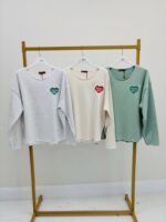 Sweat En Coton Lucky Me Esprit Casual Moderne – Image 2