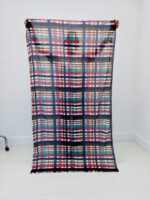 Foulard En Coton À Motif Carreaux Multicolores - Marque Palme – Image 4