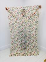 Foulard En Coton Imprimé Floral Et Botanique - Marque Palme – Image 3