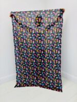 Foulard En Coton Imprimé Chats - Marque Palme – Image 3