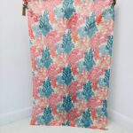 Foulard En Coton Imprimé Coraux - Marque Palme