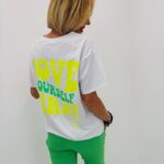 T-Shirt Love Yourself First En Coton Esprit Pop