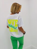 T-Shirt Love Yourself First En Coton Esprit Pop