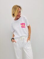 T-Shirt Love Yourself First En Coton Esprit Pop – Image 3