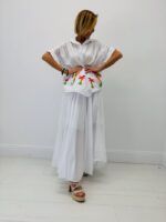 Chemise En Coton Brodée Palmiers Esprit Vacances – Image 9