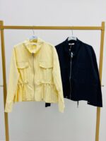 Veste Légère À Ceinture Coulissante En Viscose – Image 3