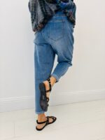 Jean Coupe Décontractée Avec Ceinture – Image 2