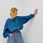 Chemise Fluide En Coton À Fermeture Asymétrique