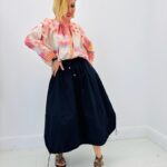 Chemise Imprimée Multicolore Col Vichy Esprit Bohème Moderne