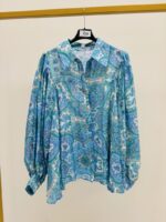 Chemise Fluide Imprimé Cachemire Aux Manches Volumineuses – Image 4