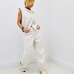 Gilet Denim À Boutonnage Décalé