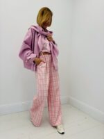 Veste / Trench Court À Capuche Avec Nœud – Image 4