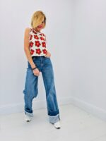 Top Crochet Fleuri En Coton – Image 3