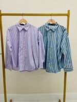 Chemise Rayée En Coton Coupe Classique – Image 2