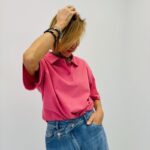 Polo Chic À Épaulettes Structurées