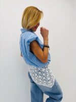 Chemise Débardeur Rayée À Épaules Structurées – Image 5