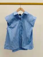 Chemise Débardeur Rayée À Épaules Structurées – Image 2