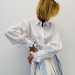 Chemise Fluide À Détails Nœuds Aux Manches