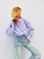 Chemise Rayée En Coton Coupe Classique