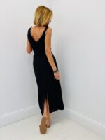 Robe Longue Asymétrique Drapée – Image 9