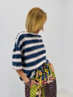 T-Shirt À Grosses Rayures Style Marin – Image 6