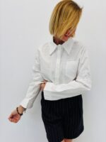 Chemise En Coton À Col Dentelle – Image 4