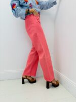 Jean Wide Leg Taille Haute À Poches Plaquées – Image 5