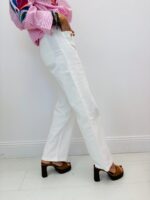 Jean Wide Leg Taille Haute À Poches Plaquées – Image 7