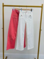 Jean Wide Leg Taille Haute À Poches Plaquées – Image 2